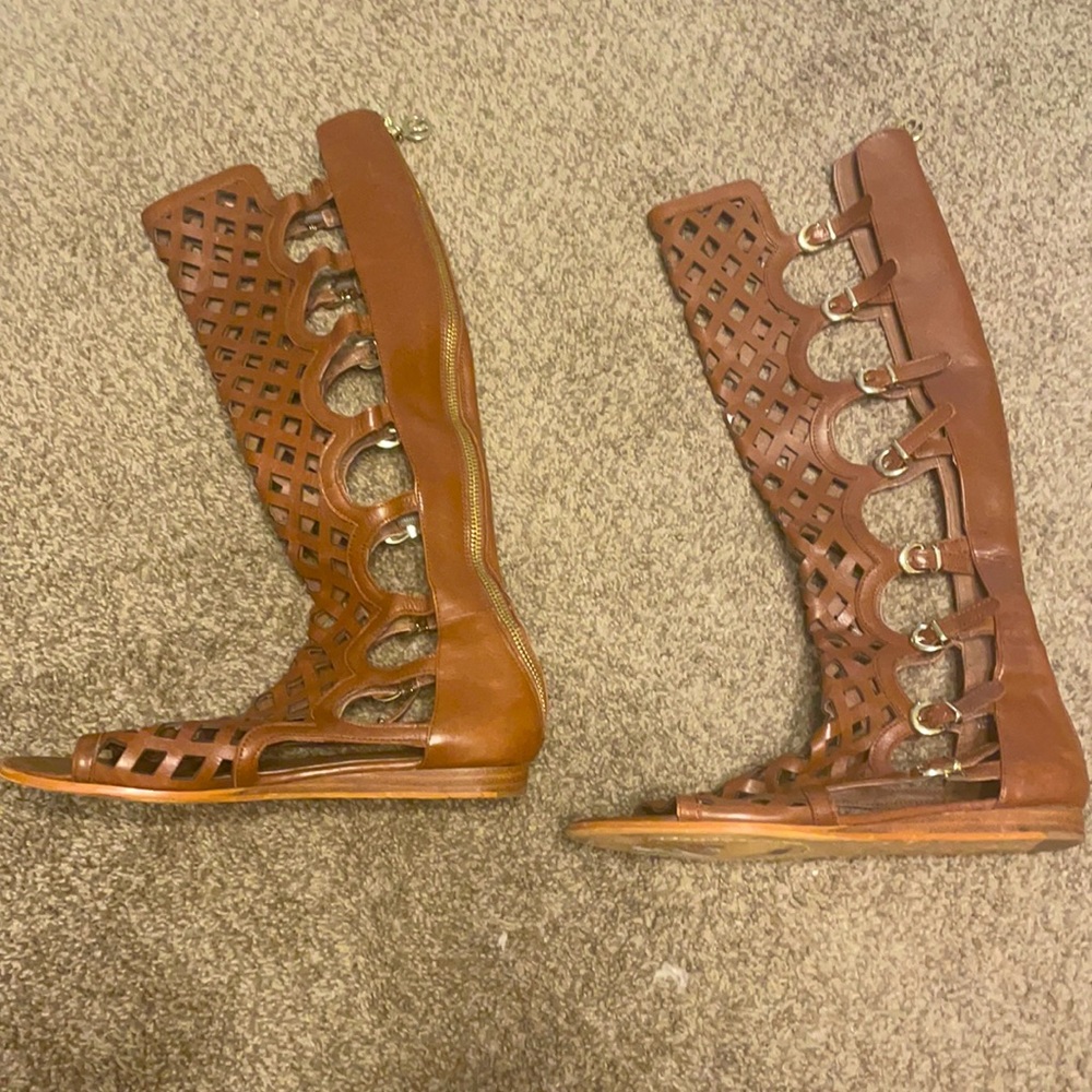 Brown gladiator Sandals